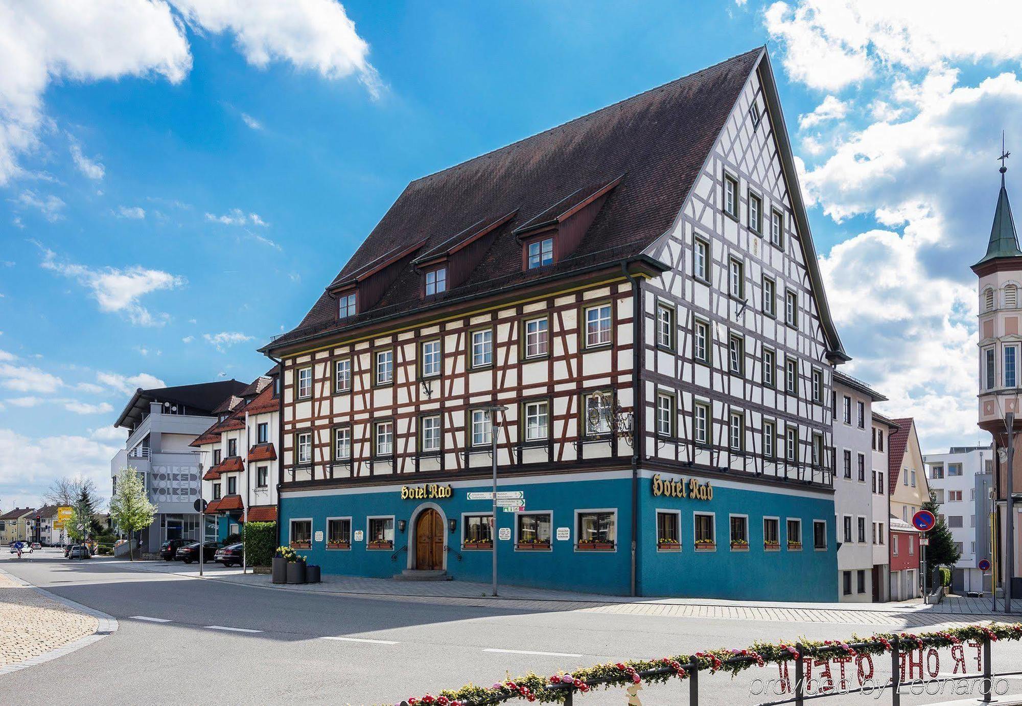 Hotel Rad Tettnang Bagian luar foto